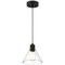Access Lighting Port Nine Martini, Martini LED Pendant, Matte Black Finish, Clear Glass 63140LEDDLP-MBL/CLR - alternate 1